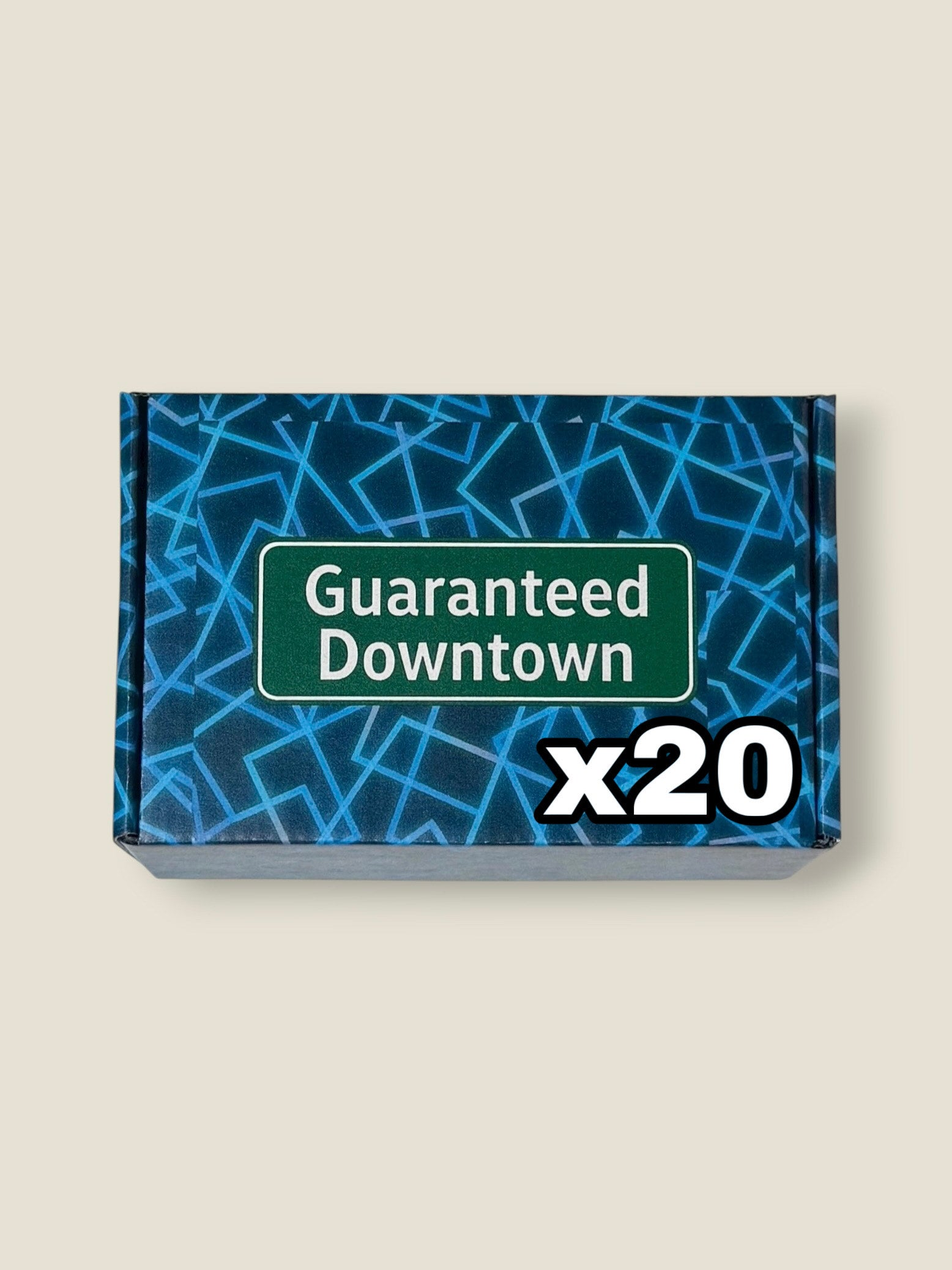 2025 JAX REPACKS Guaranteed Downtown! Football Edition Series 2 FULL 20-Box Case